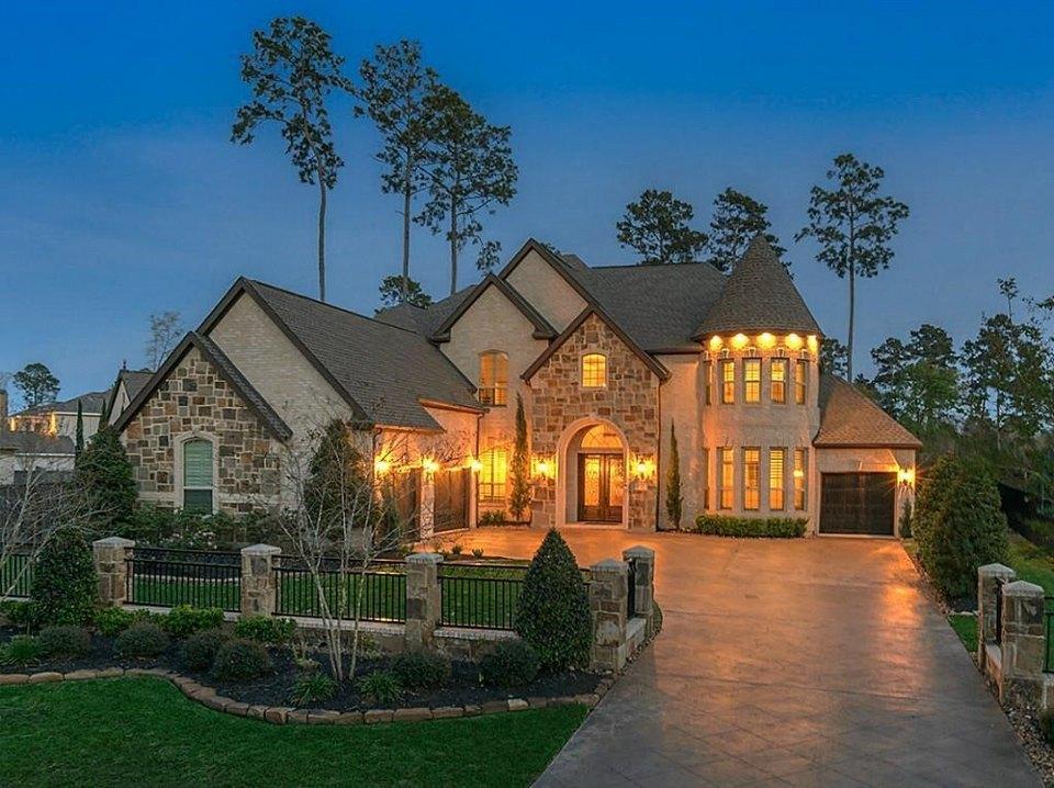 The Woodlands premier home exterior — Houston TX